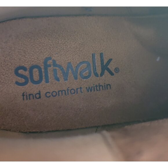 NEW SoftWalk Roselle Dark Red Double Zip Ankle Boot 10WW Booties - Picture 11 of 12